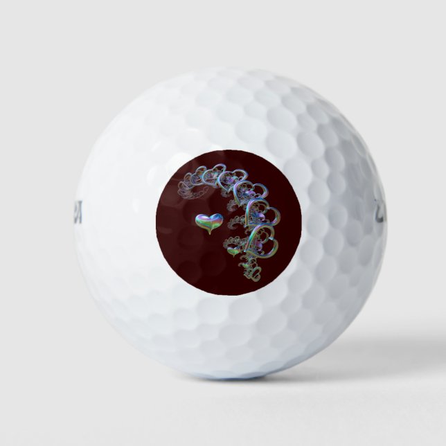 Rhythm of the Heart Golf Balls (Front)