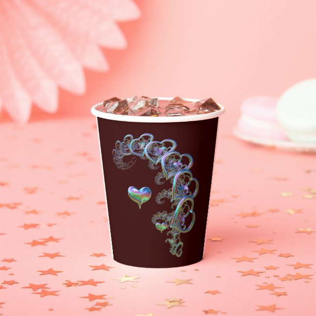Rhythm of the Heart Paper Cups (Insitu)