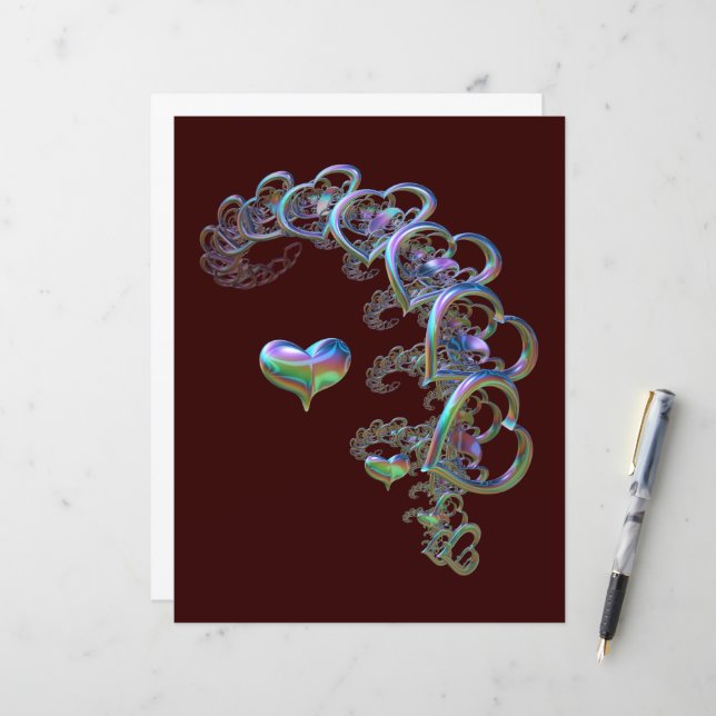 Rhythm of the Heart Paper Sheet (Front/Back In Situ)