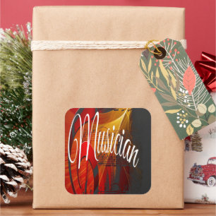 Rhythm of the Night  Square Sticker