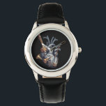 Rhythm of the Soul: Anatomical Heart & Musical  Watch<br><div class="desc">Make every second count with this stunning Anatomical Heart & Musical Fusion watch. This design represents the eternal connection between time and music, featuring a detailed anatomical heart intertwined with the Sitar, Guitar, Flute, and Tabla. Unique Dial Art: A high-definition, miniature masterpiece on your wrist. Symbolic Design: The gears and...</div>