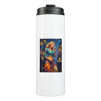 Rhythm & Soul: Jazz & Dance Art Collection Thermal Tumbler