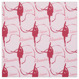 Rhythmic Gymnast girls name fabric