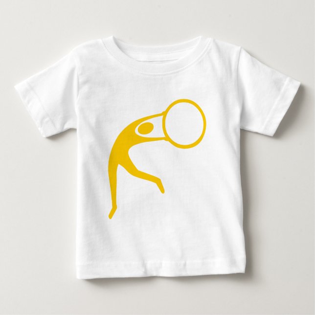 Rhythmic Gymnastic Figure - Amber Baby T-Shirt (Front)