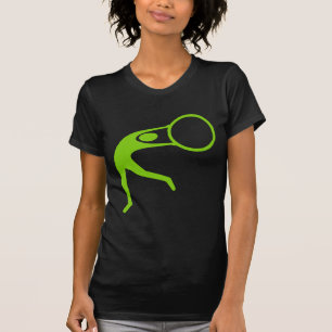 Rhythmic Gymnastic Figure - Martian Green T-Shirt
