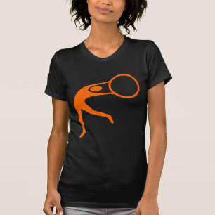 Rhythmic Gymnastic Figure - Orange T-Shirt