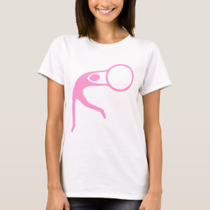 Rhythmic Gymnastic Figure - Pink T-Shirt