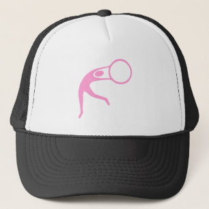 Rhythmic Gymnastic Figure - Pink Trucker Hat
