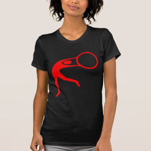 Rhythmic Gymnastic Figure - Red T-Shirt