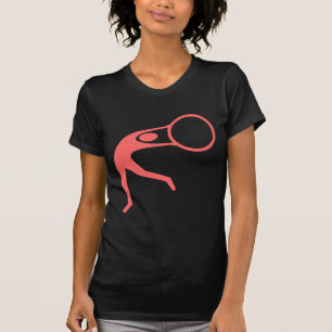 Rhythmic Gymnastic Figure - Tropical Pink T-Shirt