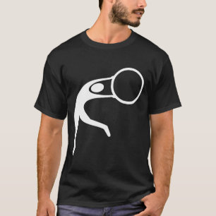 Rhythmic Gymnastic Figure - White T-Shirt