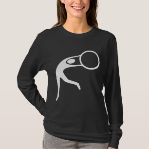Rhythmic Gymnastic Figure - White T-Shirt