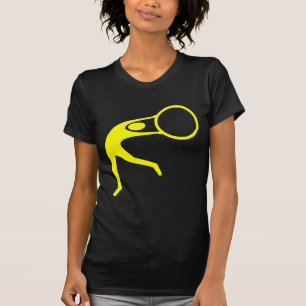 Rhythmic Gymnastic Figure - Yellow T-Shirt