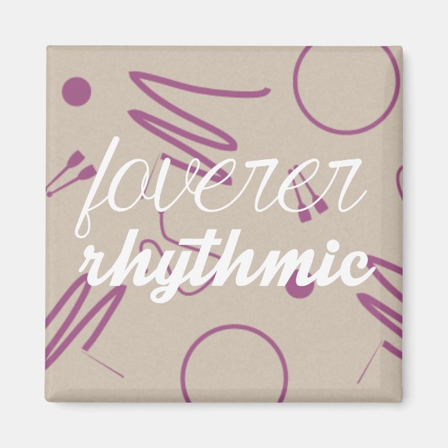 Rhythmic Gymnastic Magnet (Front)