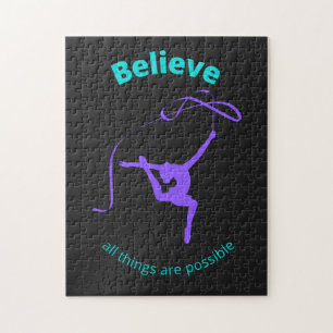 Rhythmic Gymnastics Believe  Jigsaw Puzzle