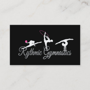 Rhythmic Gymnastics business cards