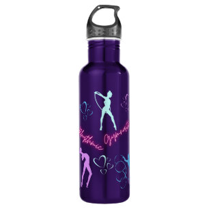 Rhythmic Gymnastics Hoop, Ribbon and Ball 710 Ml Water Bottle