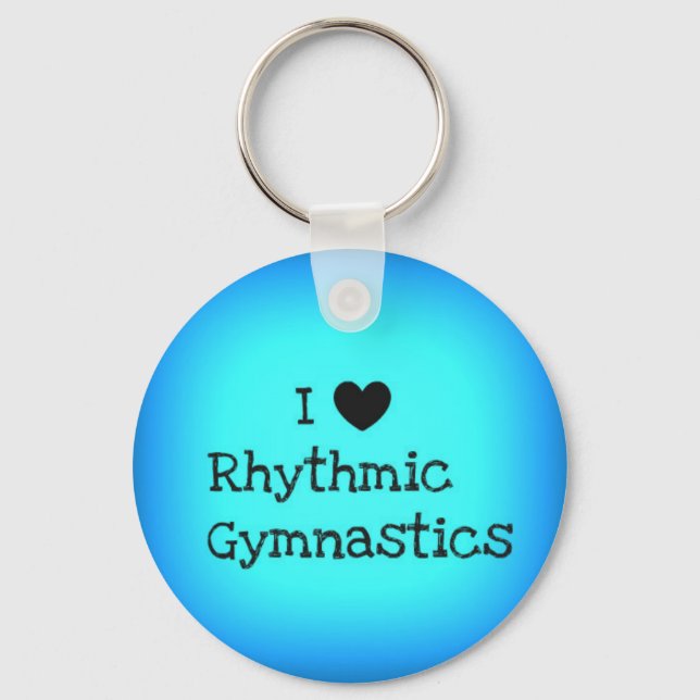 Rhythmic Gymnastics keychain gifts and accessories (Front)