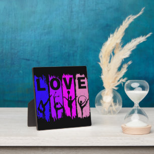 Rhythmic Gymnastics Love Plaque