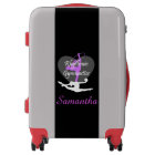 Rhythmic gymnastics personalised luggage