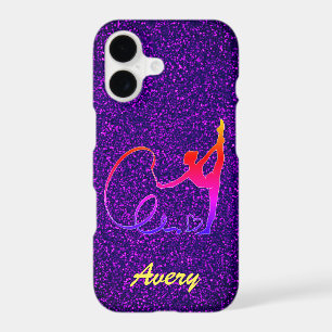 Rhythmic Gymnastics Purple Sparkle