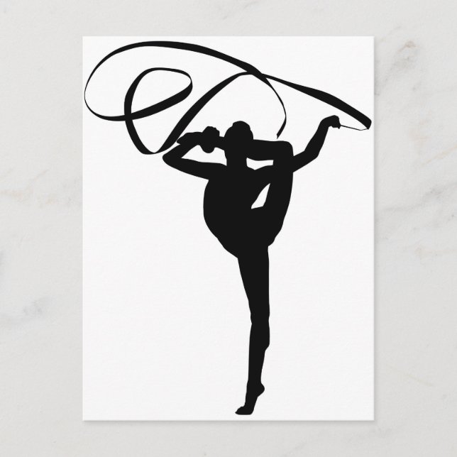 Rhythmic Gymnastics - Ribbon Postcard (Front)