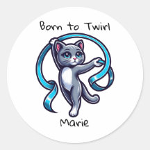 Rhythmic Gymnastics Ribbon Twirl  