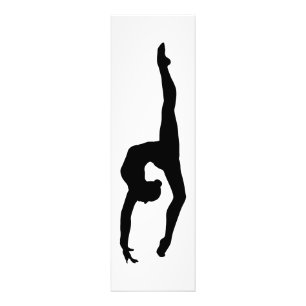 Rhythmic Gymnastics Silhouette Photo Print