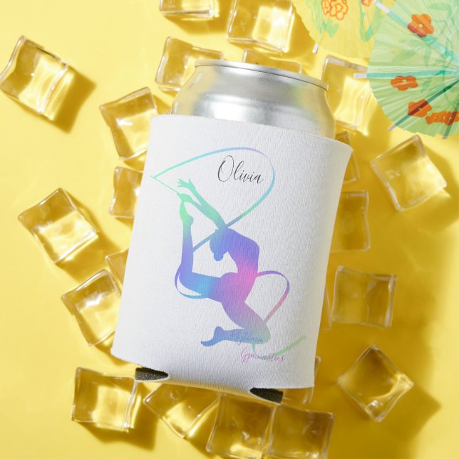 Rhythmic Gymnastics with ribbon Can Cooler (In Situ Summer)