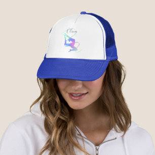 Rhythmic Gymnastics with ribbon Trucker Hat