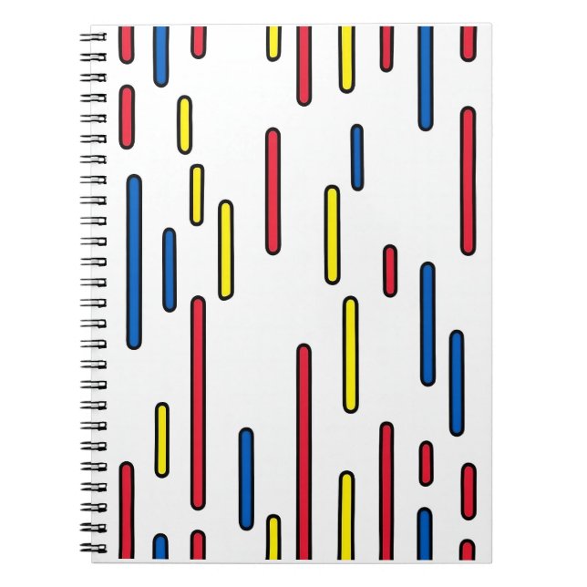 Rhythmic Rain Notebook (Front)