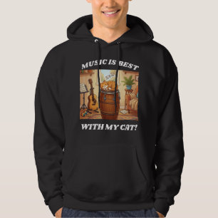 Rhythms and Whiskers, Music and Meows, Hoodie