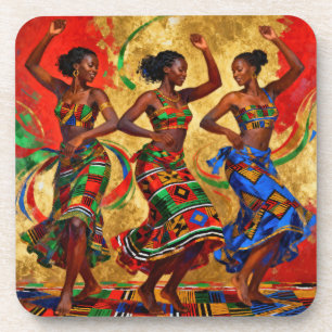 Rhythms in Colour – Black History Celebration Coaster