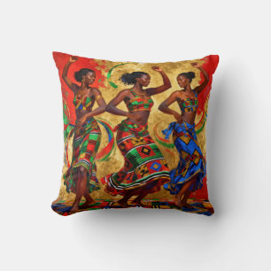 Rhythms in Colour – Black History Celebration Cushion