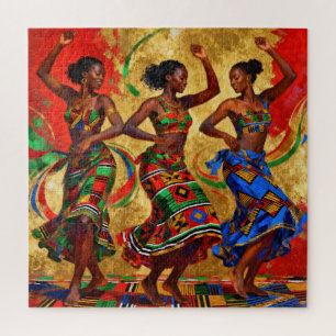 Rhythms in Colour – Black History Celebration Jigsaw Puzzle
