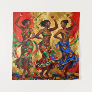 Rhythms in Colour – Black History Celebration Tapestry