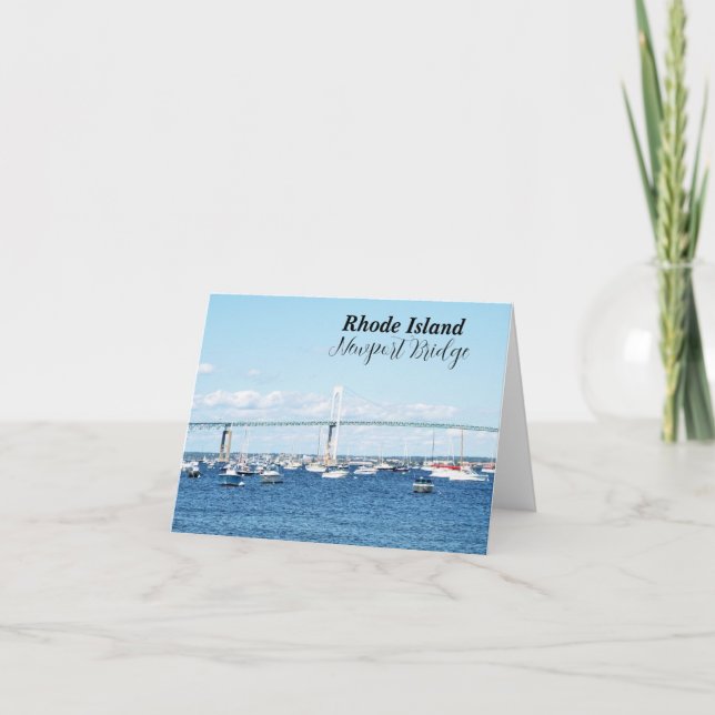 RI Newport Bridge  note card (Front)