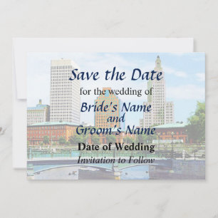 RI - View From Waterplace Park Save The Date
