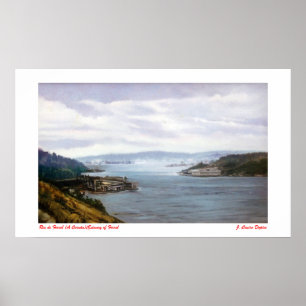Ría de Ferrol (A Coruña)/Estuary of Ferrol Poster