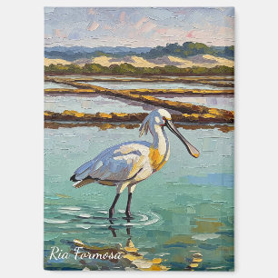 Ria Formosa Natural Park Portugal Travel Magnet