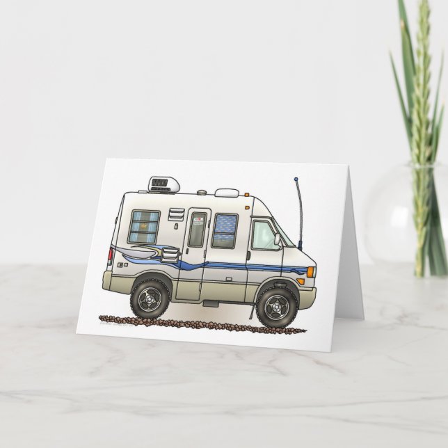Rialta Winnebago Camper RV Card (Front)
