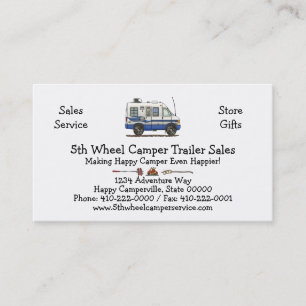 Rialta Winnebago Camper RV HSH Business Card