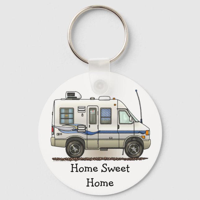 Rialta Winnebago Camper RV HSH Key Ring (Front)