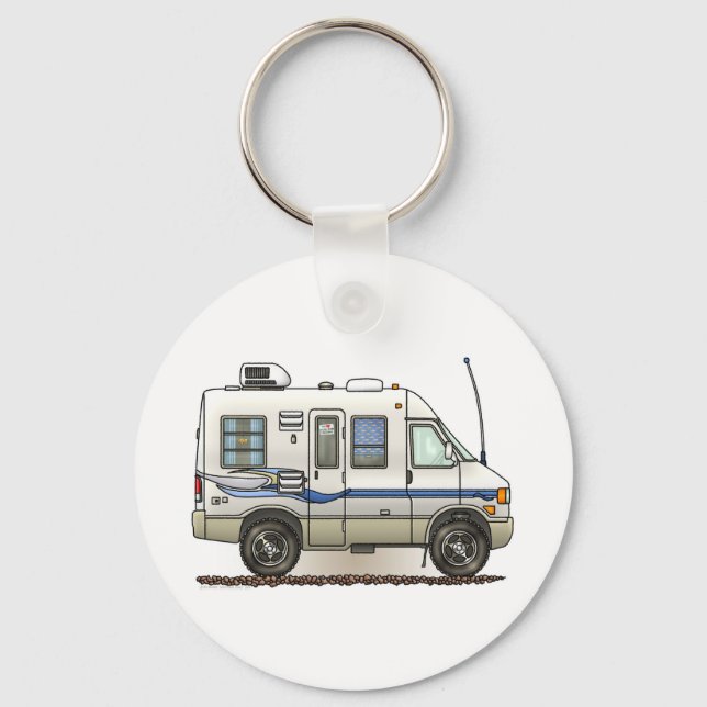 Rialta Winnebago Camper RV Key Ring (Front)
