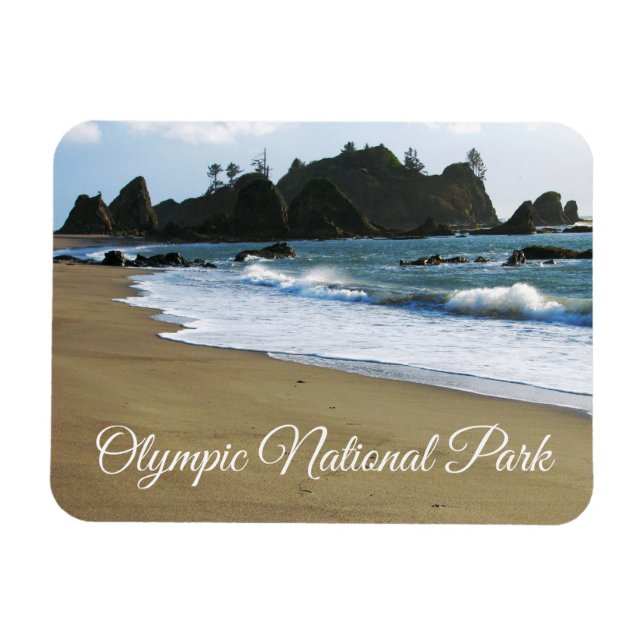 Rialto Beach, Olympic National Park, Washington Magnet (Horizontal)