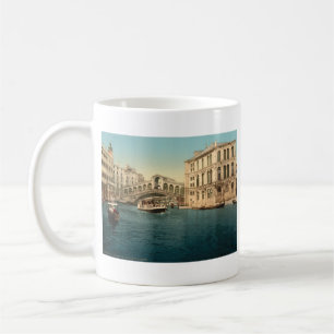 Rialto Bridge and Grand Canal, Venice, Italy Coffee Mug