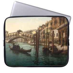 Rialto Bridge I, Venice, Italy Laptop Sleeve
