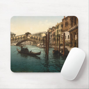 Rialto Bridge I, Venice, Italy Mouse Pad