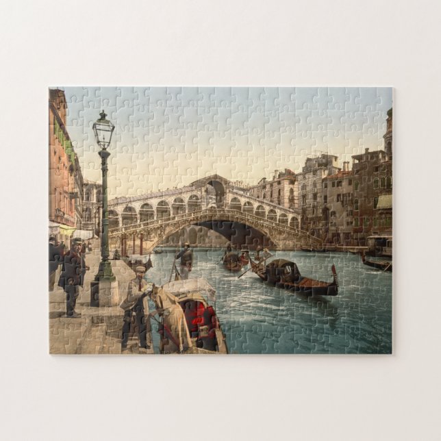 Rialto Bridge II, Venice, Italy Jigsaw Puzzle (Horizontal)