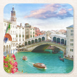 Rialto Bridge in Venezia | Venice, Italy Coaster